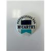 Image 1 : McCarthy presidential campaign pin