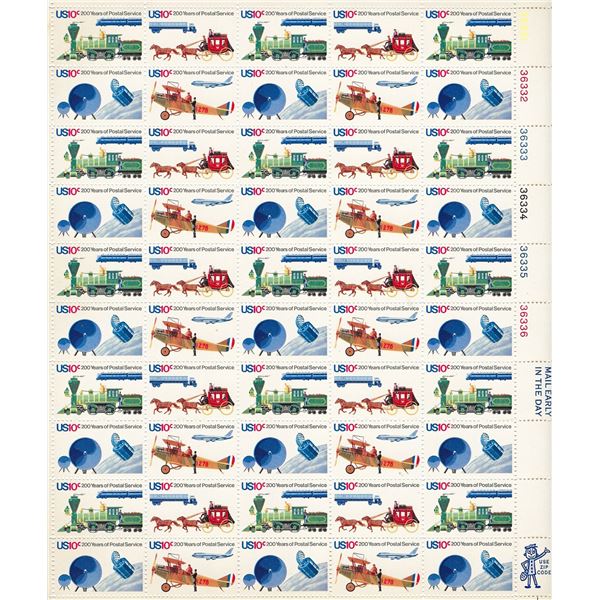 U.S. Postal Service Bicentennial Stamps