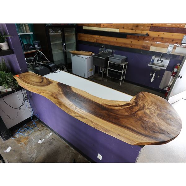Wooden Slab 96" x 2"W x 38"H