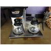 Image 3 : Bunn AXIOM-15-3 Automatic Coffee Brewer w/ 2 Warmers & 2 Carafes (works)