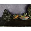 Image 2 : Misc Décor: Seated Buddha & Head, Fish, etc Misc Sizes