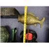 Image 7 : Misc Décor: Seated Buddha & Head, Fish, etc Misc Sizes