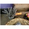 Image 11 : Multiple Woven Baskets, Flatware, Straws, etc Misc Sizes