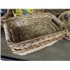 Image 3 : Multiple Woven Baskets, Flatware, Straws, etc Misc Sizes