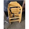 Image 8 : Child's Table 27" x 27" x 22"H w/ 2 Chairs, Play House & 2 Baby High Chairs
