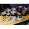 Image 2 : Qty 7 Cool-Handle Sauce Pans & All-Clad Stock Pots w/ Some Lids, Misc Sizes