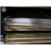 Image 6 : Sheet Pan Rack w/ Some Pans, Wrap, etc 16" x 25"
