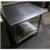 Image 1 : Metal Work Table w/ Undershelf 36" x 30" x 35"H