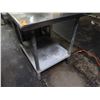 Image 4 : Metal Work Table w/ Undershelf 36" x 30" x 35"H
