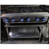 Image 1 : Imperial 6-Burner Gas Stove Top on Stand