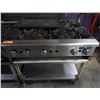 Image 1 : Imperial 6-Burner Gas Stove Top on Stand