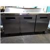 Image 6 : Hoshizaki CRMR72-18 Triple-Door Refrigerated Sandwich / Salad Prep Table (works)