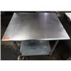 Image 1 : Metal Work Table w/ Undershelf 36" x 30" x 35"H