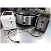 Image 1 : Qty 2 Toasters & 1 CrockPot