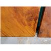 Image 3 : Qty 2 Wooden Table Tops 28" x 28" x 2" & 28" x 24" x 2"