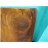 Image 9 : Qty 2 Wooden Table Tops 28" x 28" x 2" & 28" x 24" x 2"