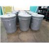 Image 2 : Qty 15 Behrens 31 Gallon Galvanized Steel Utility Cans