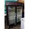Image 1 : Commercial Clear 2-Door Merchandiser Display Case