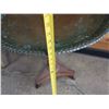 Image 8 : Round Metal Table on Pedestal Base 26" Dia, 28"H