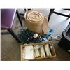 Image 2 : Multiple Plastic Cutlery, Wooden Cake Stands, Walkie-Talkie Radios, Scale, Paper Rolls, Utensils, et