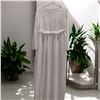Image 1 : White Maxi Dress for Women with ties at the back Size: XL
