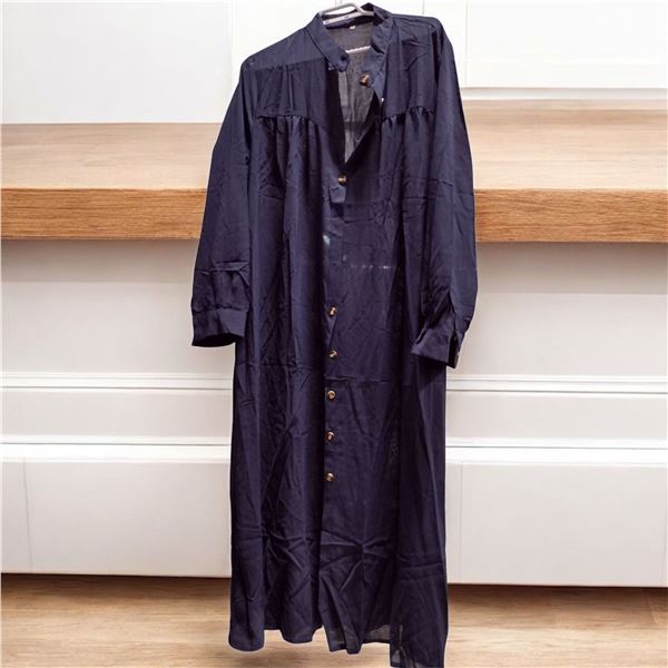 Blue Shirt dress for women Size 2XL