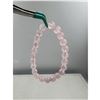 Image 3 : BRAND NEW 8 MM  ROSE QUARTZ BRACELET ELASTIC