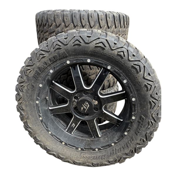Four HAIDA Tires on GT Rims