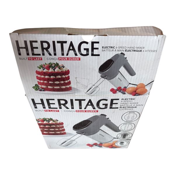 Heritage Electric Hand Mixer