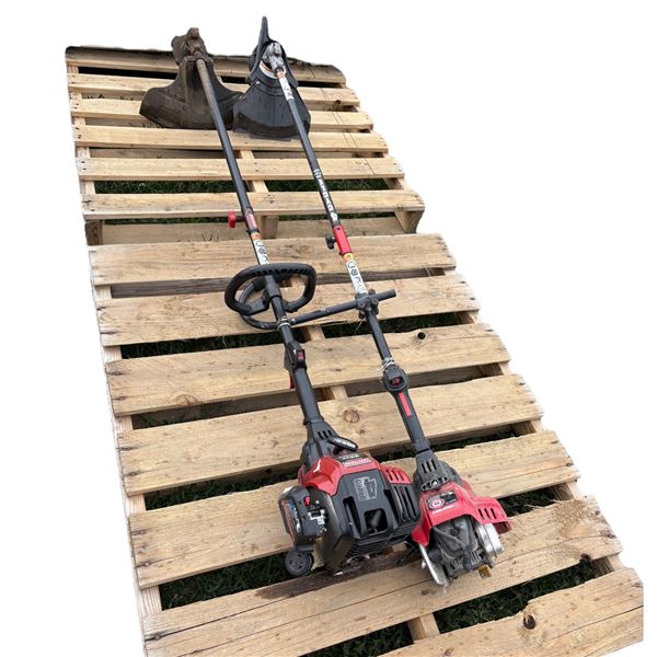 2 Used Gas Weed Trimmers