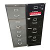 Image 1 : 2 Four Drawer Metal File Cabinets