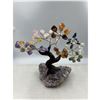 Image 1 : 7.5 X 7.5 INCH  7 CHRYSTAL CHAKRA BONSAI TREE HANDMADE