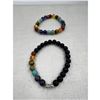 Image 1 : BRAND NEW CHAKRA BRACELET 8MM WITH GLASS AND CHAKRA 8MM