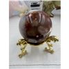 Image 3 : 2.09 INCH  53.1 MM FLOWER AGATE SPHERE