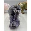 Image 1 : 3.7 INCH GENUINE GRAPE AGATE SPECIMEN ( VERY BEAUTIFUL)