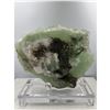 Image 4 : 10.5 x 8.5 INCH LARGE GREEN FLUORITE SPECIMEN COLLECTOR PIECE