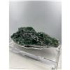 Image 3 : 12 X 6 INCH DARK  GREEN FLUORITE SPECIMEN BASE INCLUDED