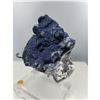 Image 3 : 7 X 10 INCH BLUE BERRY  WITH CALCITE SPECIMEN ON STAND