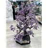 Image 3 : 29 X 26 INCH  AMETHYST CRYSTAL TREE WITH AMETHYST BASE ( BRAZIL HANDMADE )