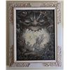 Image 1 : Balinese Painting on Canvas Signed by I. Kt. Budiana, Padang Tegal, Ubud, Wood Framed 26" x 32"