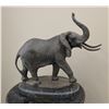 Image 1 : American Cast Bronze Sculpture Titled Elephant Limited Edition 90/850 by Tom Knapp on Marble Base 17