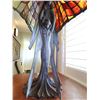 Image 8 : Art Nouveau (Jugendstil) Figural Bronze Table Lamp Titled Flying Lady Signed Behrens Reproduction