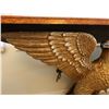 Image 8 : Vintage Console Table in a Neoclassical Revival Style w/ Eagle Base & Laminated Wood Top 71" x 24" x