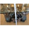 Image 16 : Oval Table w/ Sculptured Base by S. Keliam of 4 Mer-men & 2 Mer-child Figures 67" x 42" x 30"H