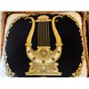 Image 7 : Qty 2 Decorative Throw Pillows: Leopard & Gilded Lyre 20" & 17" Diagonal
