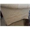 Image 10 : Qty 2 White Curved 3-Seat Upholstered Sofa Sections w/ Back & Throw Cushions 105"L x 21" x 32"H