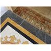 Image 13 : Vintage Italian Pietra Dura Marble-Top Table on Carved European Stone Base 56" x 23" x 18"H