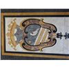 Image 7 : Vintage Italian Pietra Dura Marble-Top Table on Carved European Stone Base 56" x 23" x 18"H