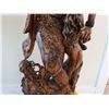 Image 9 : Balinese Hardwood Sculpture of a Dancer on Cast Column Base 43"H