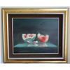 Image 1 : Watermelon Still Life Giclée Print on Canvas, Ltd. Edition 22/75 by Dario Campanile, Framed 27"x21"